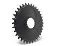 ALUGEAR Chainring round Aero Direct Mount | 1-speed narrow-wide Race Face Cinch MTB | BOOST 34 Teeth blue