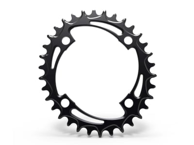 ALUGEAR Chainring oval BCD 104 mm | 1-speed narrow-wide MTB