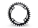 ALUGEAR Chainring oval BCD 104 mm | 1-speed narrow-wide MTB