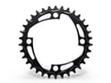 ALUGEAR Chainring round BCD 104 mm | 1-speed narrow-wide MTB 34 Teeth black