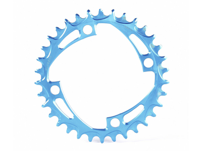 ALUGEAR Kettenblatt rund LK 104 mm | 1-fach narrow-wide MTB 34 Zhne grn