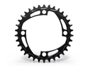 ALUGEAR Chainring round BCD 104 mm | 1-speed narrow-wide MTB 38 Teeth red