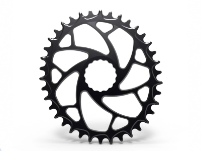 ALUGEAR Chainring oval ELM Direct Mount | 1-speed narrow-wide Race Face Cinch | BOOST 36 Teeth black