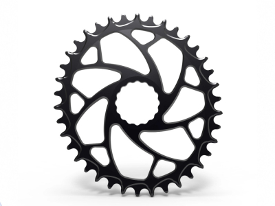 ALUGEAR Chainring oval ELM Direct Mount | 1-speed narrow-wide Race Face Cinch | BOOST 40 Teeth red