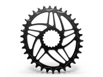 ALUGEAR Chainring oval Aero Direct Mount | 1-speed narrow-wide Cannondale Hollowgram Ai MTB | BOOST 26 Teeth orange