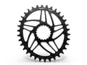 ALUGEAR Chainring oval Aero Direct Mount | 1-speed narrow-wide Cannondale Hollowgram Ai MTB | BOOST 34 Teeth black
