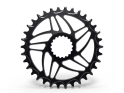 ALUGEAR Chainring round Aero Direct Mount | 1-speed narrow-wide Cannondale Hollowgram Ai MTB | BOOST 28 Teeth blue