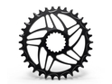 ALUGEAR Chainring round Aero Direct Mount | 1-speed narrow-wide Cannondale Hollowgram Ai MTB | BOOST 34 Teeth red