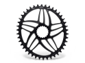 ALUGEAR Chainring oval Direct Mount | 1-speed narrow-wide Cannondale Hollowgram Road/CX/Gravel 40 Teeth silver