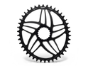 ALUGEAR Chainring oval Direct Mount | 1-speed narrow-wide Cannondale Hollowgram Road/CX/Gravel 44 Teeth orange