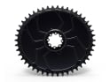 ALUGEAR Chainring oval Aero Direct Mount | 1-speed narrow-wide Cannondale Hollowgram Road/CX/Gravel 48 Teeth black