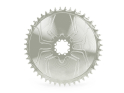 ALUGEAR Chainring round Aero Direct Mount | 1-speed narrow-wide Cannondale Hollogram Road/CX/Gravel 46 Teeth blue