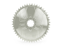 ALUGEAR Chainring round Aero Direct Mount | 1-speed narrow-wide Cannondale Hollogram Road/CX/Gravel 50 Teeth blue