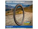 MICHELIN tire Power Gravel 28" | 700 x 47C black / brown