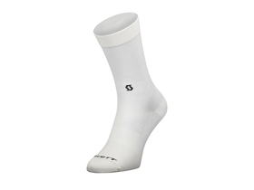 SCOTT Socks Performance No Shortcuts Crew | white / black