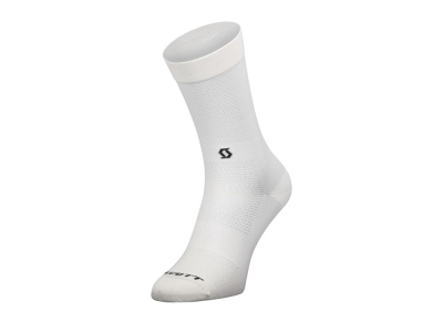 SCOTT Socks Performance No Shortcuts Crew | white / black...