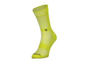 SCOTT Socks Performance Crew | sulphur yellow / black