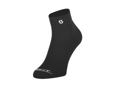 SCOTT Socken Performance Quarter | black / white L (42-44)