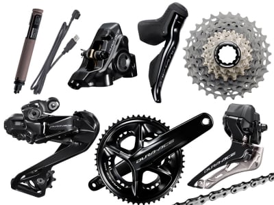 Dura ace di2 hydraulic disc groupset on sale