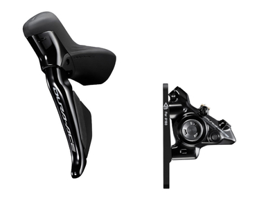 SHIMANO Dura Ace Di2 Rennrad Gruppe R9270 hydraulische Scheibenbremsen 2x12 170 mm 50 | 34 Zhne 11 - 30 Zhne ohne