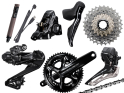 SHIMANO Dura Ace Di2 Rennrad Gruppe R9270 hydraulische Scheibenbremsen 2x12 175 mm 50 | 34 Zähne 11 - 30 Zähne Shimano BB-R9100 | BSA