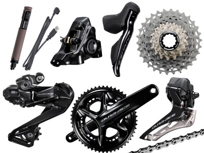 SHIMANO Dura Ace Di2 Road Group R9270 hydraulic Disc Brake 2x12 175 mm