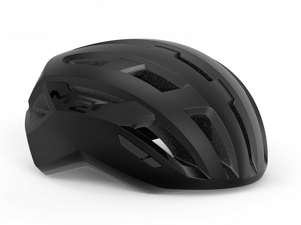 matt black bike helmet