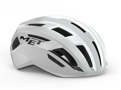 MET Fahrradhelm Vinci MIPS weiß silber | glänzend L (58-61 cm)