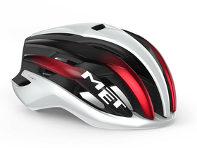 MET Bike Helmet Trenta MIPS white black red metallic |...