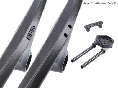 BIKE AHEAD COMPOSITES Stem handlebar unit The Unit 55 | UD Carbon matte