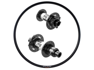 R2BIKE Laufradsatz 29" AM | DT Swiss 350 MTB 6-Loch Naben | Duke Aluminium Felgen