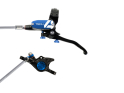 HOPE Scheibenbremse Tech 4 X2 | einzeln blau Hinterradbremse Stahlflex