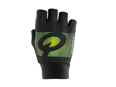 PROLOGO Handschuhe Faded Short Fingers | schwarz / grün L