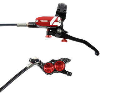 HOPE Disc Brake Tech 4 E4 | separate red Rearwheel Brake standard