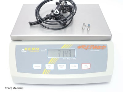 HOPE Scheibenbremse Tech 4 V4 | einzeln blau Vorderradbremse Standard