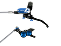 HOPE Disc Brake Tech 4 V4 | separate blue Rearwheel Brake braided