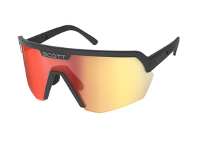 SCOTT Sonnenbrille Sport Shield black | red chrome