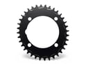 ALUGEAR Chainring oval Aero BCD 104 mm | 1-speed narrow-wide MTB 34 Teeth silver
