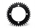 ALUGEAR Chainring round Aero BCD 104 mm | 1-speed narrow-wide MTB 34 Teeth silver