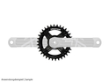 ROTOR chainring Direct Mount Bosch Gen 4 | black 34 teeth