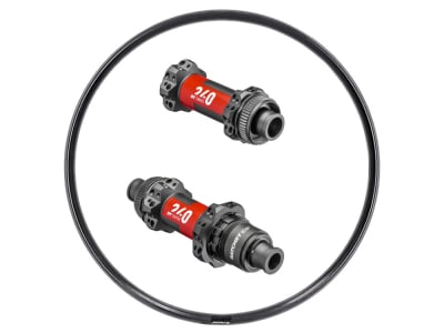 R2BIKE Wheelset 29" XC | DT Swiss 240 MTB Straightpull Center Lock Hubs | Porte Carbon Rims