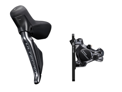 SHIMANO Ultegra Di2 Rennrad Gruppe R8170 hydraulische Scheibenbremsen 2x12 175 mm 50 | 34 Zhne 11 - 34 Zhne ohne Innenlager
