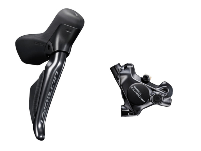 SHIMANO Ultegra Di2 Rennrad Gruppe R8170 hydraulische Scheibenbremsen 2x12 175 mm 52 | 36 Zhne 11 - 30 Zhne Shimano SM-BBR60B | BSA