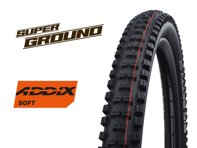 SCHWALBE Tire Big Betty 24 x 2,40 Super Ground ADDIX Soft...