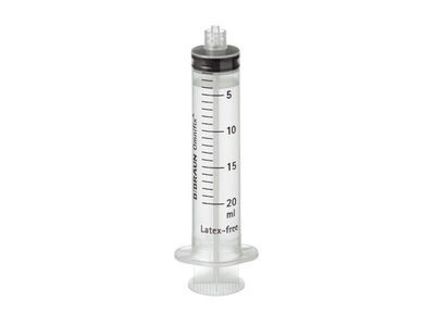 B. BRAUN Omnifix syringe with Luer-Lock connection | 20 ml