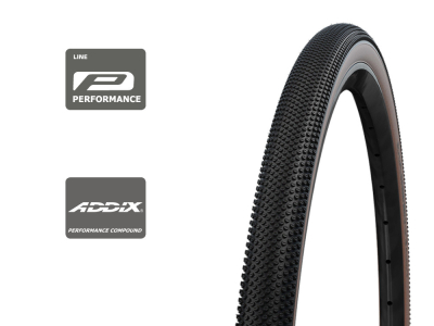 SCHWALBE Reifen G-ONE Allround 28 x 1,35 | 35 - 622 ADDIX Performance RaceGuard TLE Bronze-Skin