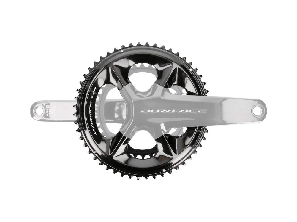 thumbnail image 2 of Shimano Dura-Ace FC-R9200 12-Speed Chainring - 34t, Asymmetric 110 BCD, Black 2 of 5