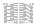 NONPLUS COMPONENTS Aufkleberset für Felgen | 28 mm