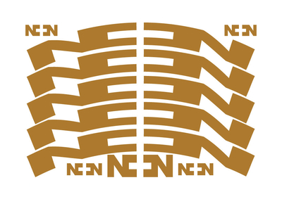NONPLUS COMPONENTS Aufkleberset für Felgen | 28 mm gold (#930)