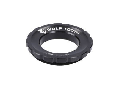 WOLF TOOTH Center Lock Ring für Schnellspanner und 12/15/20 mm Steckachsen | schwarz